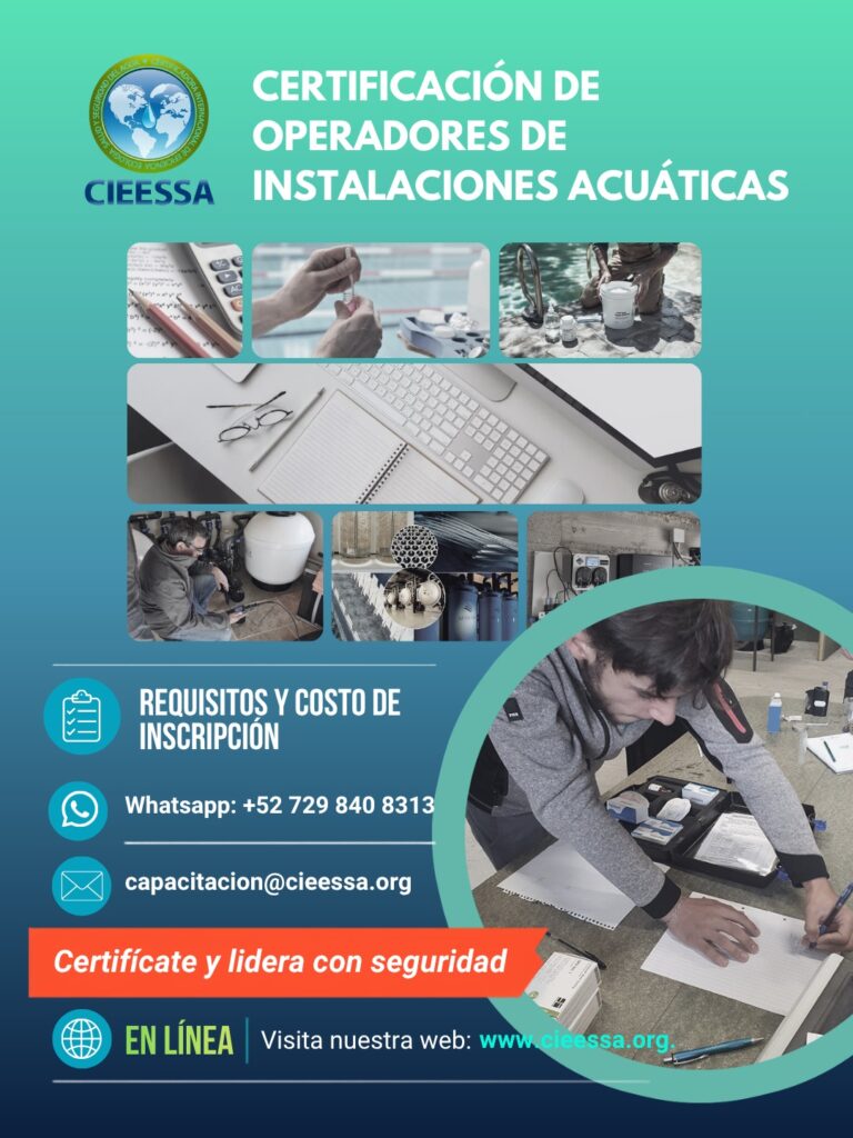 Certificación: Operador de instalaciones acuáticas